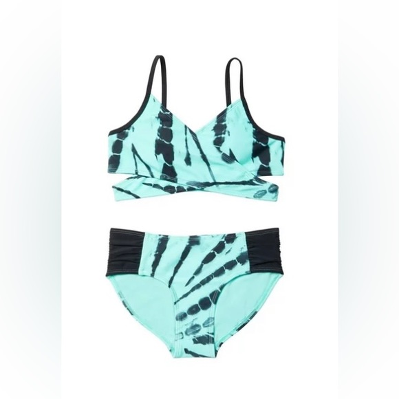 Justice Girls' Wrapped Top Bikini 2-Piece Set - Picture 2 of 2